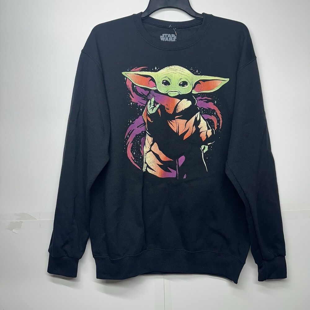 Star Wars Baby Yoda Grogu Sweatshirt Men's M Medium NWT TJ Maxx